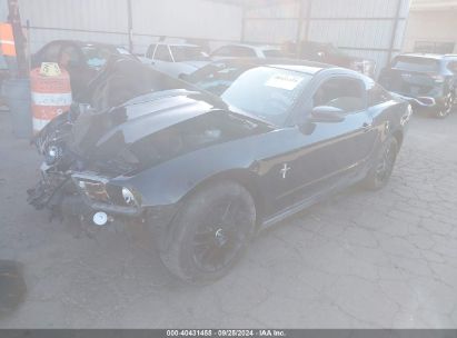 2012 FORD MUSTANG V6 PREMIUM Black  Gasoline 1ZVBP8AM9C5234985 photo #3