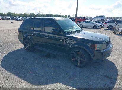 2011 LAND ROVER RANGE ROVER SPORT HSE Black  Gasoline SALSF2D45BA290189 photo #1