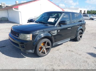 2011 LAND ROVER RANGE ROVER SPORT HSE Black  Gasoline SALSF2D45BA290189 photo #3