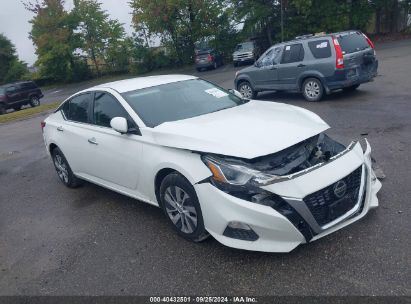 2020 NISSAN ALTIMA S FWD White  Gasoline 1N4BL4BV0LC278048 photo #1