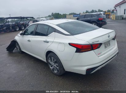 2020 NISSAN ALTIMA S FWD White  Gasoline 1N4BL4BV0LC278048 photo #4