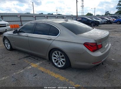 2013 BMW 740I Tan  Gasoline WBAYA6C59DC995048 photo #4