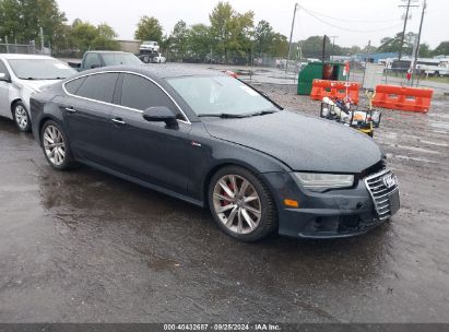 2016 AUDI A7 3.0T PREMIUM PLUS Dark Blue  Gasoline WAUWGAFC8GN005387 photo #1