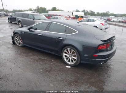 2016 AUDI A7 3.0T PREMIUM PLUS Dark Blue  Gasoline WAUWGAFC8GN005387 photo #4