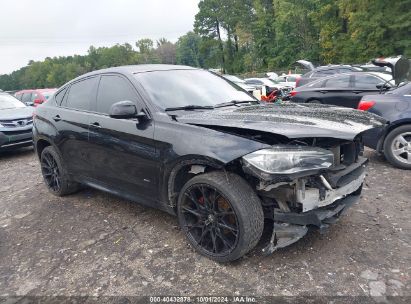 2016 BMW X6 XDRIVE35I Black  Gasoline 5UXKU2C59G0N82320 photo #1