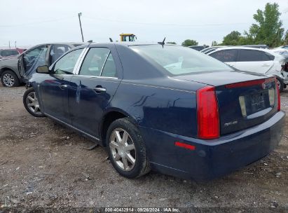 2008 CADILLAC STS V6 Blue  Gasoline 1G6DA67V680149045 photo #4