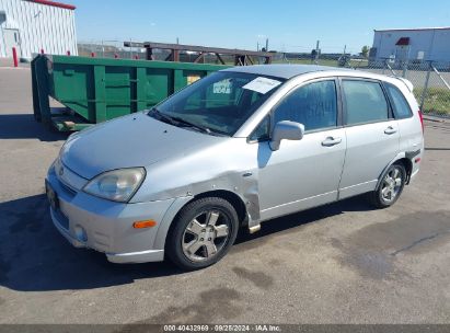 2002 SUZUKI AERIO SX Silver  Gasoline JS2RC41H025101187 photo #3