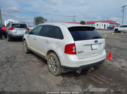 2013 FORD EDGE SEL White  Gasoline 2FMDK4JC0DBB86604 photo #4