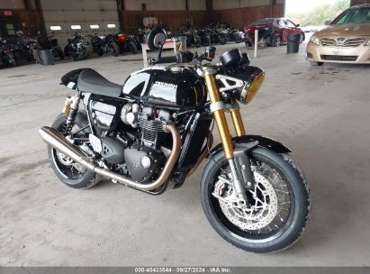 2024 TRIUMPH MOTORCYCLE THRUXTON RS Black  Gasoline SMTD56HR4RTBP1133 photo #1