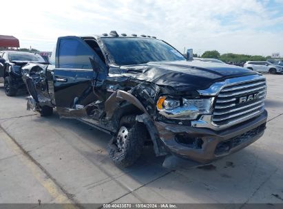 2022 RAM 3500 LIMITED LONGHORN MEGA CAB 4X4 6'4 BOX Black  Diesel 3C63RRNL7NG135917 photo #1