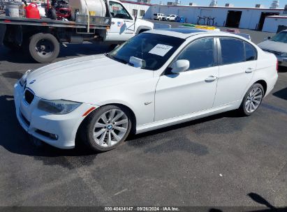 2011 BMW 328I White  Gasoline WBAPH5C55BA442634 photo #3