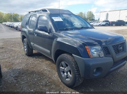 2012 NISSAN XTERRA S Black  Gasoline 5N1AN0NW3CC523823 photo #1