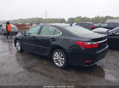 2014 LEXUS ES 300H Black  Hybrid JTHBW1GG5E2043131 photo #4