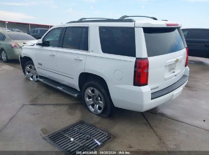 2017 CHEVROLET TAHOE LT White  Gasoline 1GNSCBKC7HR336536 photo #4