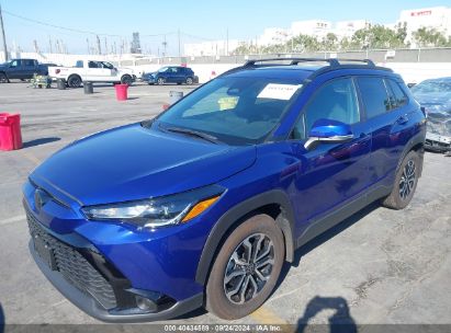 2023 TOYOTA COROLLA CROSS HYBRID SE Blue  Hybrid 7MUFBABG9PV009765 photo #3