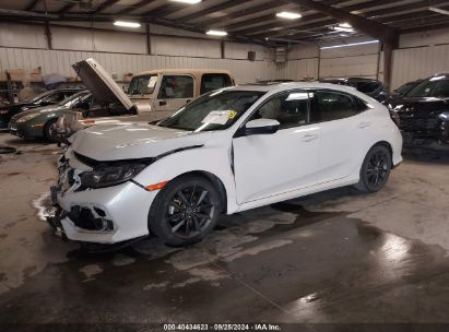 2021 HONDA CIVIC EX White  Gasoline SHHFK7H66MU232940 photo #3