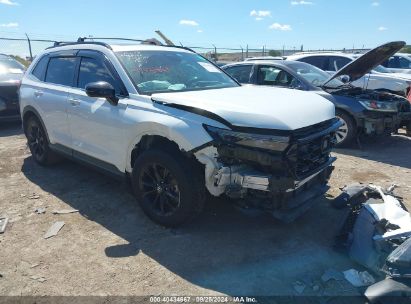 2023 HONDA CR-V HYBRID SPORT White  Hybrid 7FARS5H56PE001152 photo #1