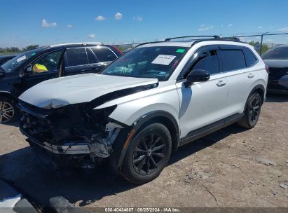 2023 HONDA CR-V HYBRID SPORT White  Hybrid 7FARS5H56PE001152 photo #3