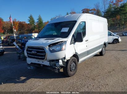 2020 FORD TRANSIT-250 White  Gasoline 1FTBR1C87LKA85191 photo #3