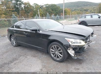 2013 LEXUS LS 460 Black  Gasoline JTHCL5EF2D5019560 photo #1