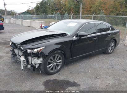 2013 LEXUS LS 460 Black  Gasoline JTHCL5EF2D5019560 photo #3