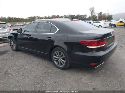 2013 LEXUS LS 460 Black  Gasoline JTHCL5EF2D5019560 photo #4