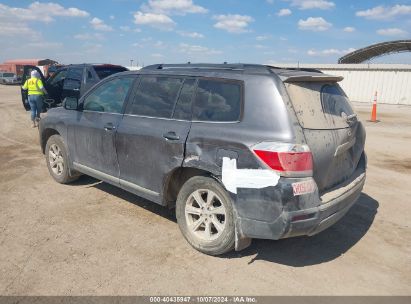 2012 TOYOTA HIGHLANDER BASE V6 Gray  Gasoline 5TDZK3EH3CS076928 photo #4