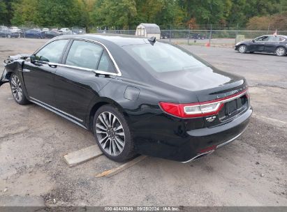 2018 LINCOLN CONTINENTAL RESERVE Black  Gasoline 1LN6L9NPXJ5616252 photo #4