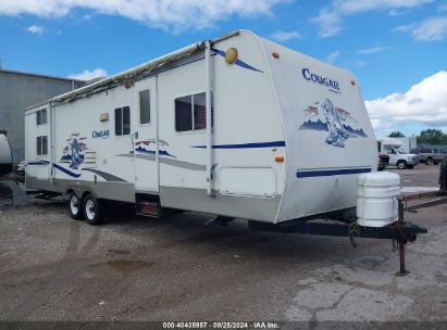 2005 KEYSTONE COUGAR RV White  Other 4YDT301295B061568 photo #1