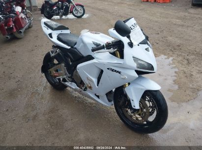 2006 HONDA CBR600 RR White  Other JH2PC37026M309653 photo #1