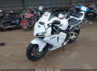 2006 HONDA CBR600 RR White  Other JH2PC37026M309653 photo #3