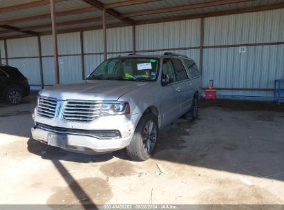 2017 LINCOLN NAVIGATOR L SELECT Silver  Gasoline 5LMJJ3HT4HEL11309 photo #3