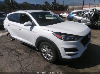 2021 HYUNDAI TUCSON SE White  Gasoline KM8J23A44MU355183 photo #1