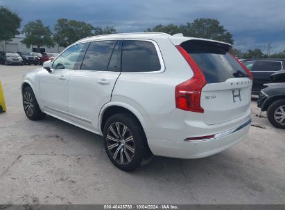 2024 VOLVO XC90 B6 PLUS BRIGHT THEME 7-SEATER White  Gasoline YV4062PE4R1190210 photo #4