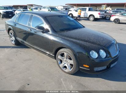 2008 BENTLEY CONTINENTAL FLYING SPUR Black  Gasoline SCBBR93W18C056738 photo #1