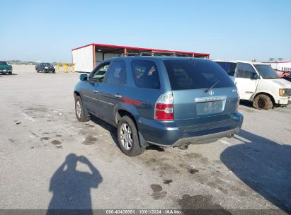 2005 ACURA MDX Turquoise  Gasoline 2HNYD18655H501081 photo #4