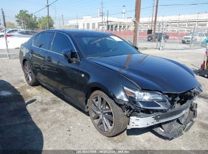 2016 LEXUS GS 350 F SPORT Black  Gasoline JTHBZ1BL6GA004780 photo #1