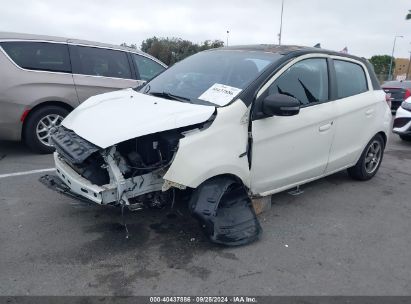 2015 MITSUBISHI MIRAGE ES White  Gasoline ML32A4HJ1FH033001 photo #3