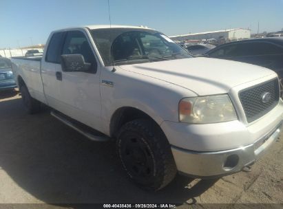 2006 FORD F150 White  Gasoline 1FTVX14516NA52925 photo #1