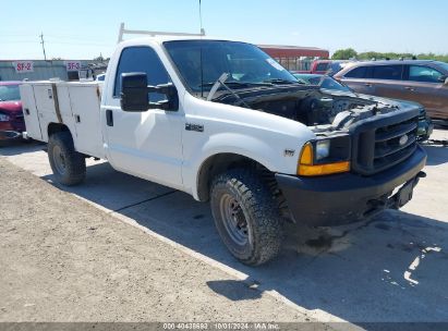 2000 FORD F-250 LARIAT/XL/XLT White  Gasoline 1FTNF20L5YEB79502 photo #1