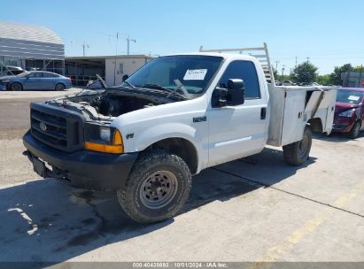 2000 FORD F-250 LARIAT/XL/XLT White  Gasoline 1FTNF20L5YEB79502 photo #3