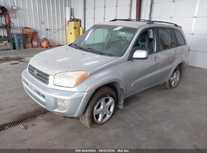 2002 TOYOTA RAV4 Silver  Gasoline JTEHH20V320167289 photo #3