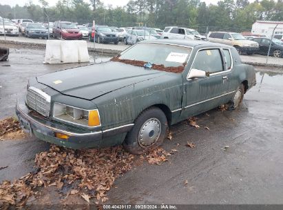 1985 MERCURY COUGAR Green  Gasoline 1MEBP9230FA642736 photo #3