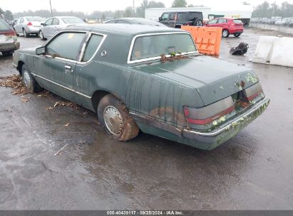 1985 MERCURY COUGAR Green  Gasoline 1MEBP9230FA642736 photo #4