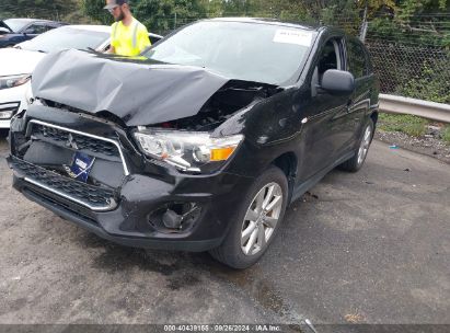 2015 MITSUBISHI OUTLANDER SPORT ES Black  Gasoline 4A4AP3AWXFE048792 photo #3