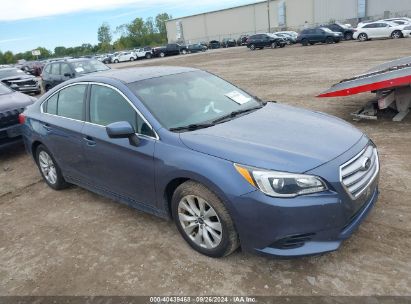 2015 SUBARU LEGACY 2.5I PREMIUM Blue  Gasoline 4S3BNBC6XF3017899 photo #1