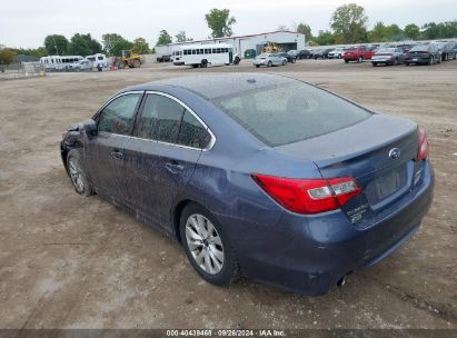 2015 SUBARU LEGACY 2.5I PREMIUM Blue  Gasoline 4S3BNBC6XF3017899 photo #4