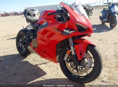 2023 DUCATI PANIGALE V4S Red  Gasoline ZDMDAGWW2PB002810 photo #1