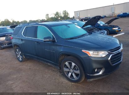 2020 CHEVROLET TRAVERSE AWD LT LEATHER Gray  Gasoline 1GNEVHKW2LJ328517 photo #1