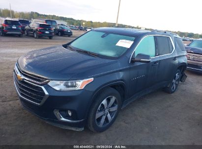 2020 CHEVROLET TRAVERSE AWD LT LEATHER Gray  Gasoline 1GNEVHKW2LJ328517 photo #3